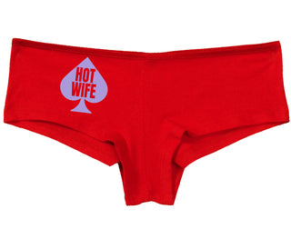 Hot Wife Spade Symbol - Red Boy Short