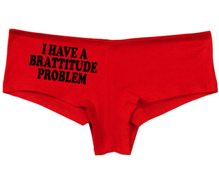 I Have A Brattitude Problem - Red Boy Short