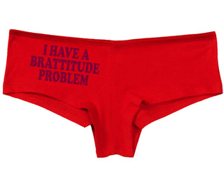 I Have A Brattitude Problem - Red Boy Short