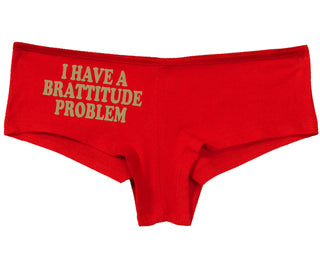 I Have A Brattitude Problem - Red Boy Short