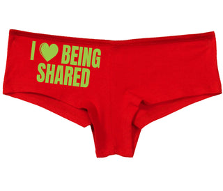 I Love Being Shared - Red Boy Short
