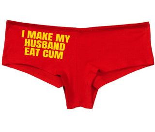 i Make My Husband Eat Cum - Red Boy Short