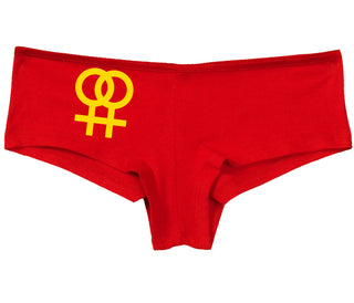 Lesbian Sign - Red Boy Short