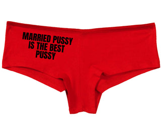 Married Pussy Is The Best Pussy - Red Boy Short