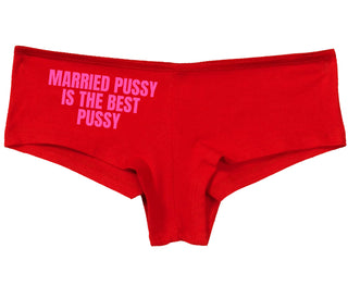 Married Pussy Is The Best Pussy - Red Boy Short