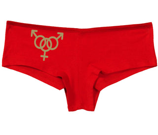 MMF Threesome - Red Boy Short
