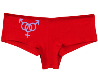 MMF Threesome - Red Boy Short