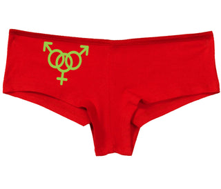 MMF Threesome - Red Boy Short
