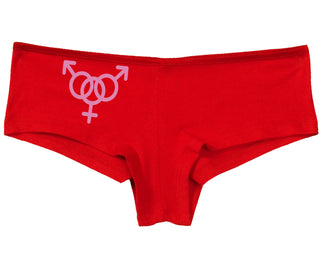MMF Threesome - Red Boy Short