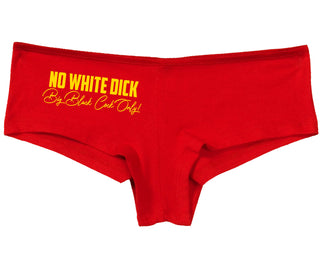 No White Dick - Big Black Cock Only - Red Boy Short