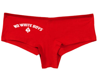No White Boys - Queen Of Spades - Red Boy Short