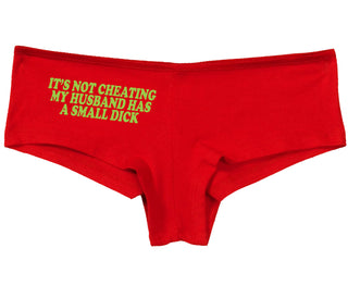 It’s Not Cheating If My Husband Has A Small Dick - Red Boy Short
