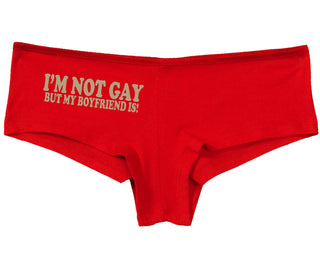I'm Not Gay But My Boyfriend Is - Red Boy Short