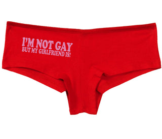 I'm Not Gay But My Girlfriend Is - Red Boy Short