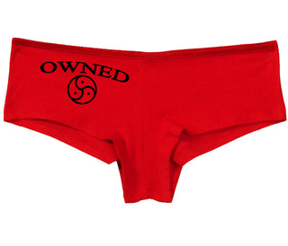 Owned With BDSM Symbol - Red Boy Short