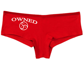 Owned With BDSM Symbol - Red Boy Short