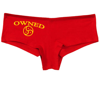 Owned With BDSM Symbol - Red Boy Short