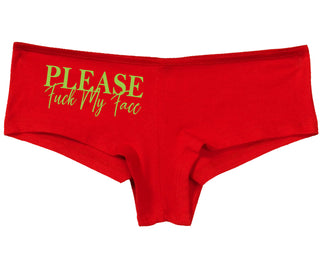 Please Fuck My Face - Red Boy Short