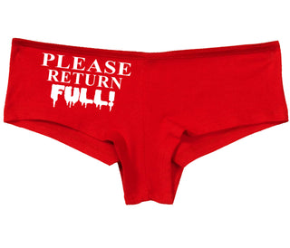Please Return Full - Red Boy Short