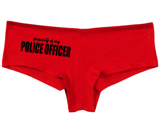 Property Of My Police Officer - Red Boy Short