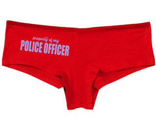 Property Of My Police Officer - Red Boy Short