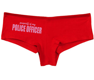 Property Of My Police Officer - Red Boy Short