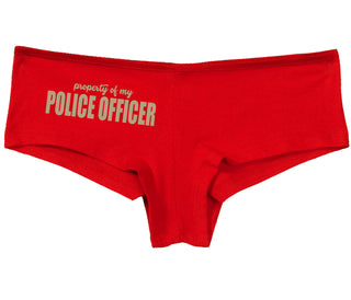 Property Of My Police Officer - Red Boy Short