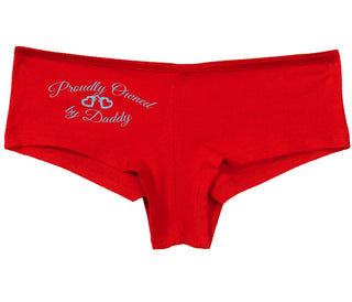 Proudly Owned By Daddy - Red Boy Short