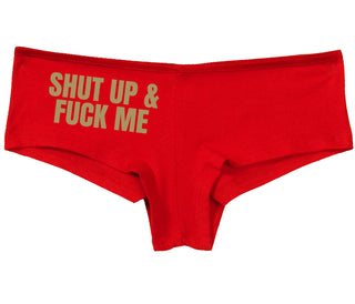 Shut Up and Fuck Me - Red Boy Short