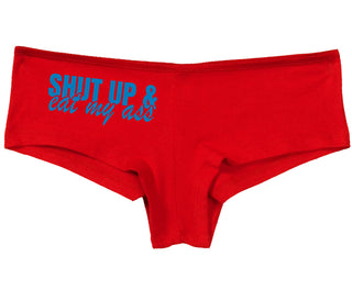 Shut Up and Eat My Ass - Red Boy Short