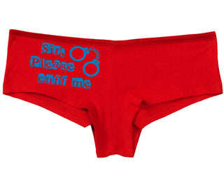 Sir Please Cuff Me - Red Boy Short