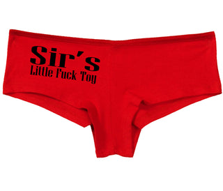 Sir's Little Fuck Toy - Red Boy Short