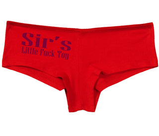 Sir's Little Fuck Toy - Red Boy Short