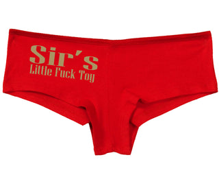 Sir's Little Fuck Toy - Red Boy Short