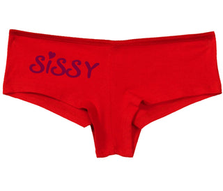Sissy - Red Boy Short