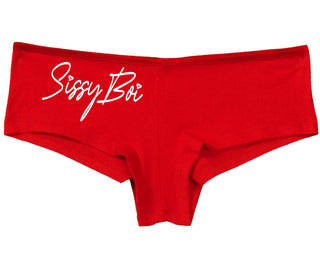 Sissy Boi - Red Boy Short