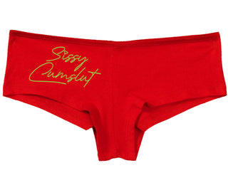 Sissy Cumslut - Red Boy Short