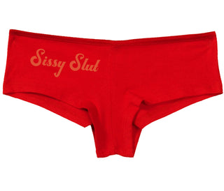 Sissy Slut - Red Boy Short