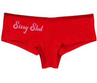 Sissy Slut - Red Boy Short
