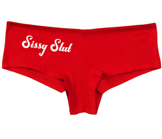 Sissy Slut - Red Boy Short