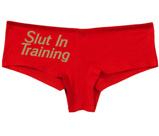 Slut In Training - Red Boy Short