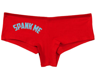 Spank Me - Bold Design - Red Boy Short