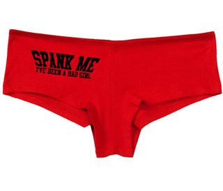 Spank Me I've Been A Bad Girl - Red Boy Short