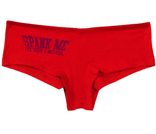 Spank Me I've Been A Bad Girl - Red Boy Short