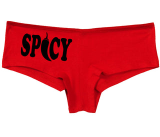 Spicy - Cute Pepper Logo - Red Boy Short