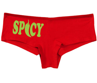 Spicy - Cute Pepper Logo - Red Boy Short