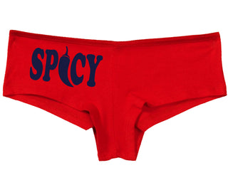 Spicy - Cute Pepper Logo - Red Boy Short