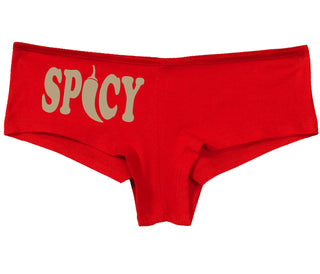 Spicy - Cute Pepper Logo - Red Boy Short