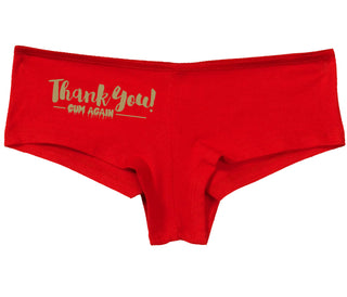 Thank You Cum Again - Red Boy Short
