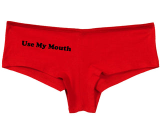 Use My Mouth - Red Boy Short